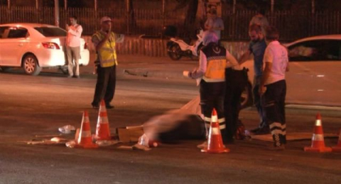 Başkent'te feci kaza: 1 ölü, 4 yaralı