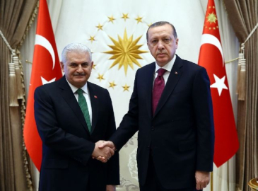 Cumhurbaşkanı Erdoğan Başbakan Yıldırım'ı kabul etti
