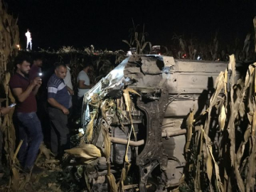 Sakarya'da feci kaza: 3'ü çocuk 5 yaralı