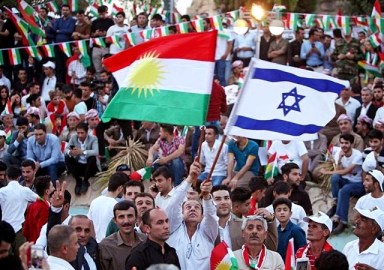 Kuzey Irak'ta yine İsrail bayrakları dalgalanıyor