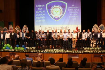Çaykur Rizespor'da olağan genel kurul yapıldı