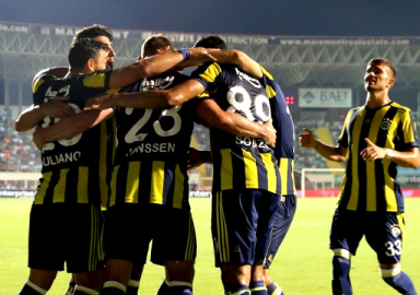 Fenerbahçe yeni transferleriyle güldü! 4-1