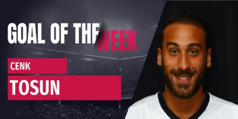Cenk'in golü 'haftanın golü' seçildi
