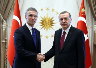Erdoğan NATO Genel Sekreteri Stoltenberg ile görüştü