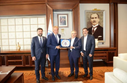 Fikret Orman'dan Bakan Ağbal'a ziyaret