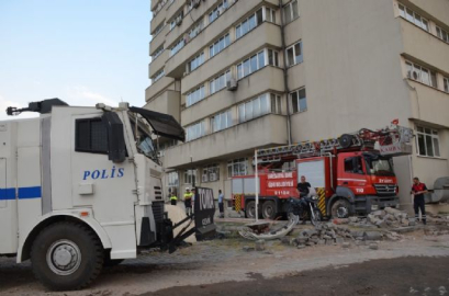 Iğdır Emniyet Müdürlüğünde yangın