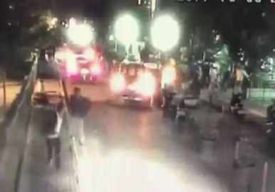 Hasta karşılama görevlisine silahlı saldırı kamerada