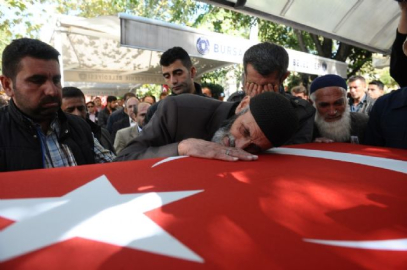Bursalı şehide son görev