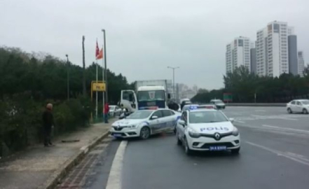 TEM'de şüpheli kamyon alarmı