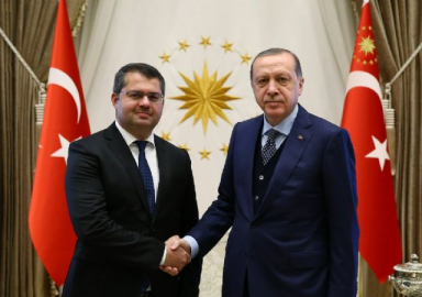 Erdoğan, Azerbaycan Büyükelçisi İbrahim'i kabul etti