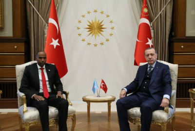 Erdoğan, Somali Başbakanı Hayri'yi kabul etti