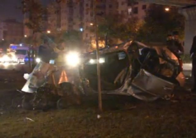 İzmir'de polisler kaza yaptı: 2 şehit, 3 ağır yaralı