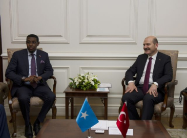 Bakan Soylu, Somalili mevkidaşı Islow ile bir araya geldi