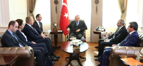 Yıldırım, Kosova Başbakan Birinci Yardımcısını kabul etti