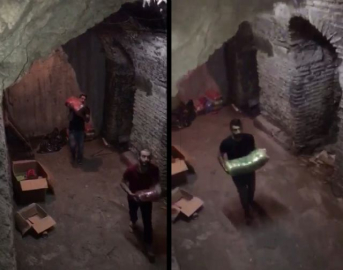 Polis hamal kılığına girdi, kaçakçıları böyle yakaladı