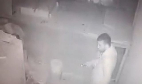 Güvercin hırsızları güvenlik kamerasında