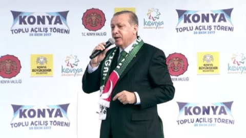 Cumhurbaşkanı Erdoğan Konya'da