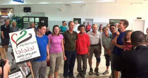 Londra'dan yola çıkan grup Kudüs'e ulaştı