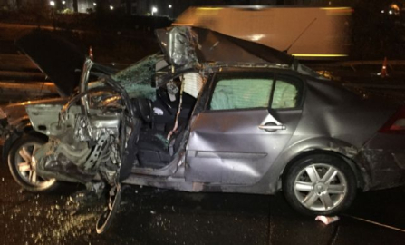 TEM Otoyolunda feci kaza: 1 ölü