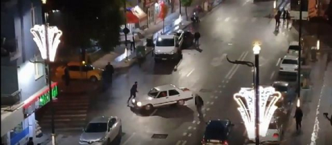 Trafik magandaları bu kez asker uğurlamasında ortaya çıktı