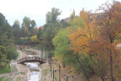 Bozkırda kartpostallık sonbahar manzaraları