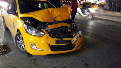 Taksiyle çıktığı hastaneye ambulansla döndü