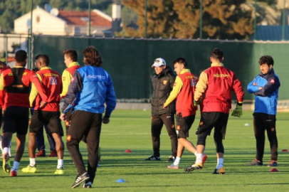 Göztepe'de Beşiktaş mesaisi sürüyor