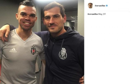 Casillas'tan Pepe paylaşımı