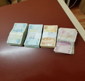 36 bin lirayı X-ray cihazında unuttu