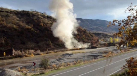 Jandarma ekiplerini dikkati faciayı önledi