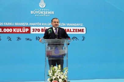 13 bin amatör spor kulübüne 35 milyon TL destek