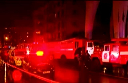 Batum'da otel yangını: 12 ölü,10 yaralı