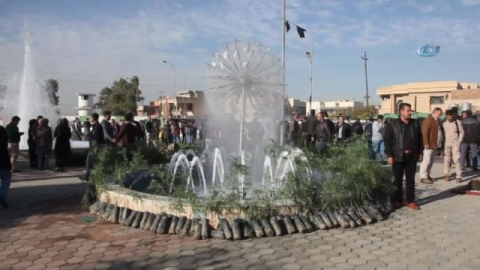 DEAŞ'tan temizlenen Kerkük'e 20 bin fidan dikildi