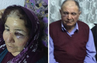 Yaşlı çifte gece kabusu yaşattılar