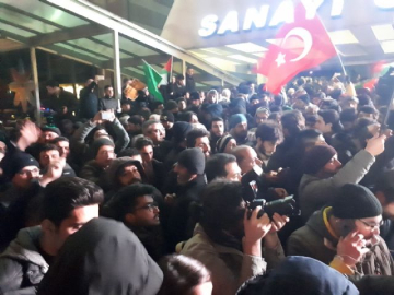 Ankara'da Kudüs Protestosu
