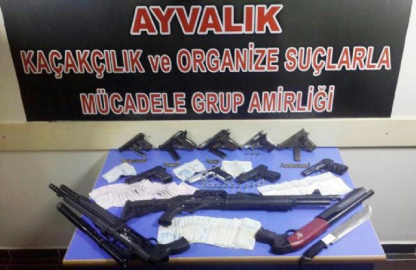 Suç örgütüne hava destekli operasyon: 17 gözaltı