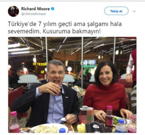 İngiltere Büyükelçisine 'şalgam' tepkisi