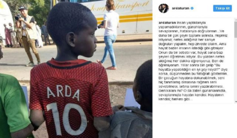 Arda Turan'dan duygusal paylaşım
