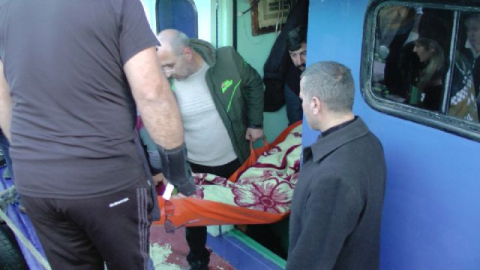 Ölüm denizin ortasında yakaladı