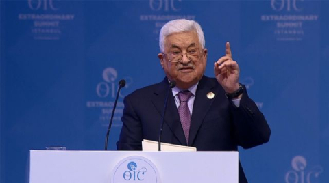 Bir çağrı da Mahmud Abbas'tan