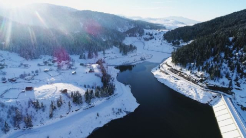 Nefes kesen güzellik havadan görüntülendi