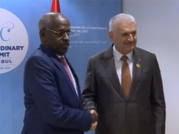 Yıldırım, Cibuti Başbakanı Muhammed ile görüştü