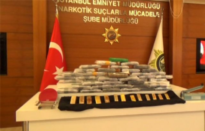 Kokaini külçe altınla takas etmişler