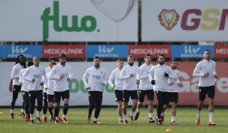 Galatasaray Yeni Malatyaspor maçı hazırlıklarını sürdürdü