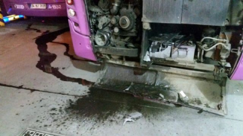 Benzin istasyonunda korkutan anlar