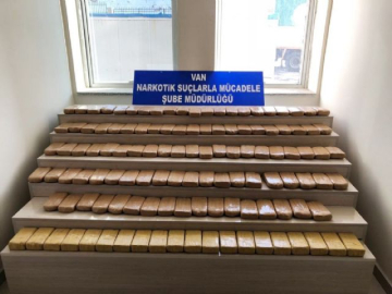 Van'da 61 kilo eroin ele geçirildi