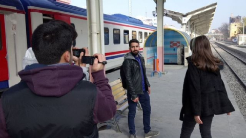 Batmanlı gençler klip çekmeyi sevdi