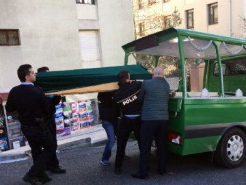 Markette kanlı hesaplaşma 1 ölü