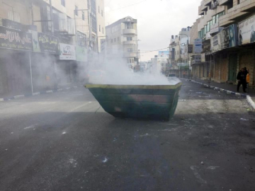 El Halil'deki çatışmalarda onlarca Filistinli yaralandı