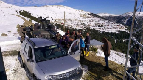 O terörist yayla evlerinde kalmış